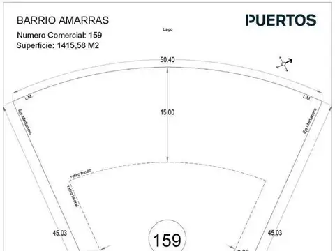Terreno en Venta de 1400,0 m2