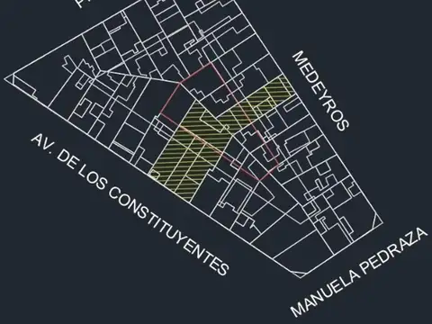 Terreno en Venta de 759,0 m2