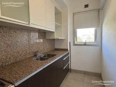 Departamento 2 ambientes con 1 baño