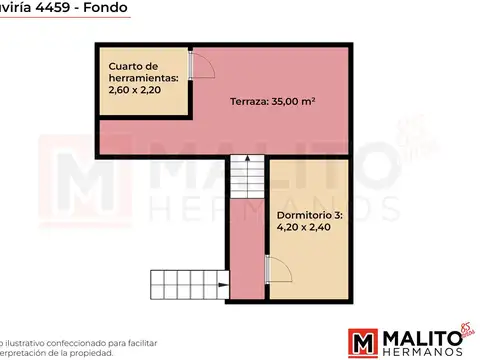 Depto Tipo Casa en Venta de Monoambiente