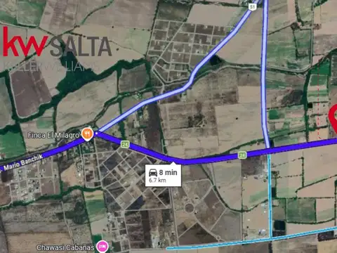 Terreno en Venta de 465,0 m2