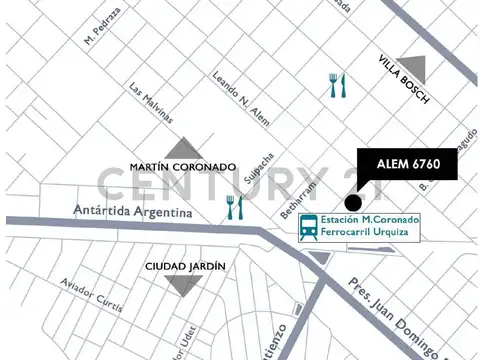 Alem 6700, Piso 0