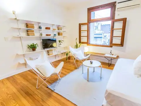 Departamento Amoblado 2 ambientes grandes