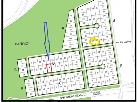 LOTE RESIDENCIAL B° LOS PASOS, FISHERTON - 830 m2