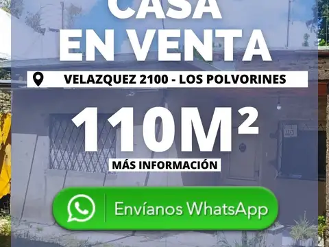 Casa 3 Amb. Más Depto. Con Cochera En Venta Los Polvorines