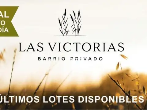 Venta Lote en Las Victorias Canning