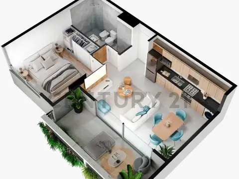 Departamento en Venta de 2 ambientes