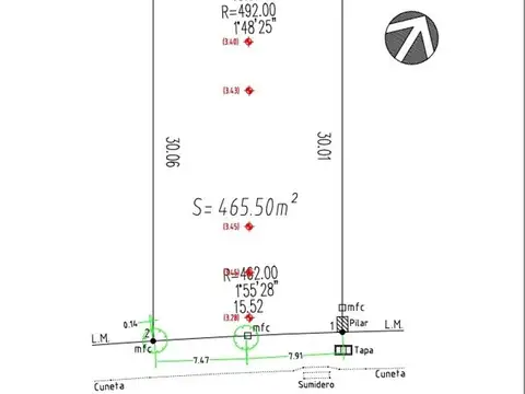 Terreno en Venta en Nordelta Las Tipas, USD 184.000
