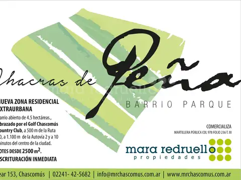 Terreno en Venta en Chascomus, USD 49.000