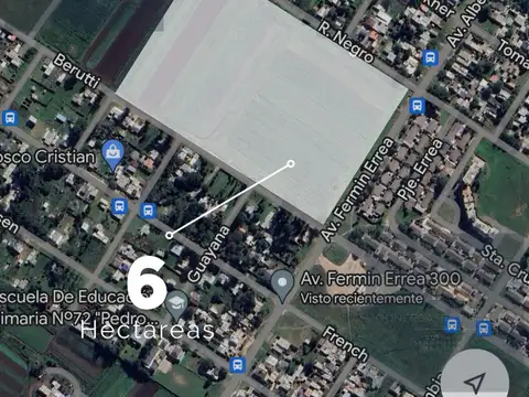 Terreno de 60400 m2 (6 hectáreas) - B.Libertad