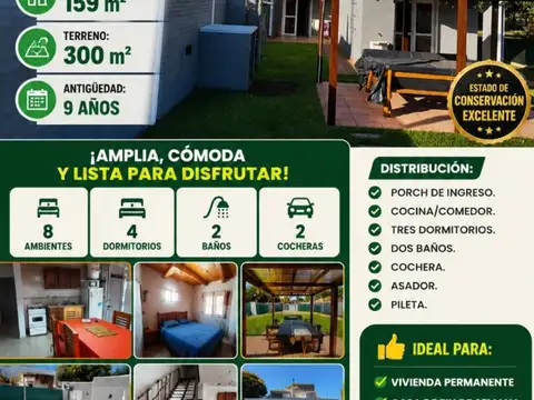 Cabañas a la venta en Cayasta , Santa Fe .Barrio La Alborada