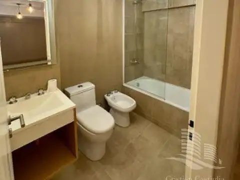 Departamento 3 ambientes con 2 baños