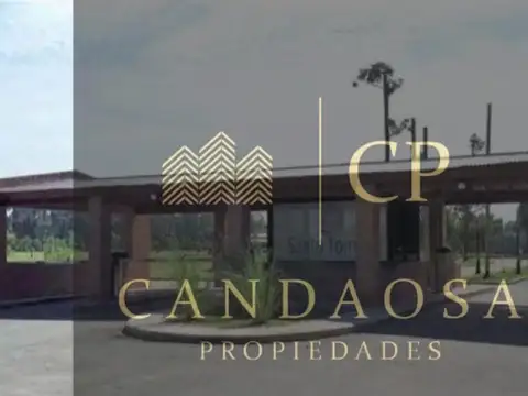 MLM. Espectacular lote en Barrio Santo Tomás, Pilar.