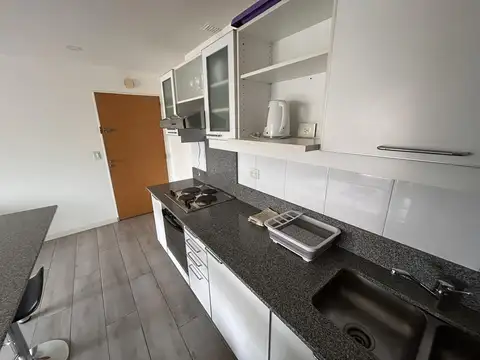 Departamento 2 ambientes con 2 baños