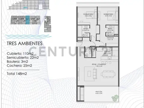 AQUA MARINA Av. del Puerto , Piso 1000