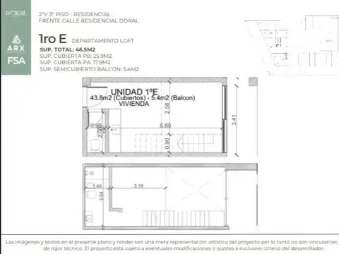 Loft a estrenar, a 2 minutos de Nordelta