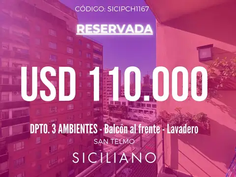 Departamento en San Telmo