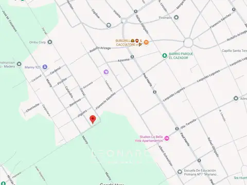 Terreno en Venta en Barrio el Cazador, USD 29.000
