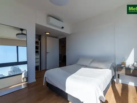 Departamento 2 ambientes con 2 baños