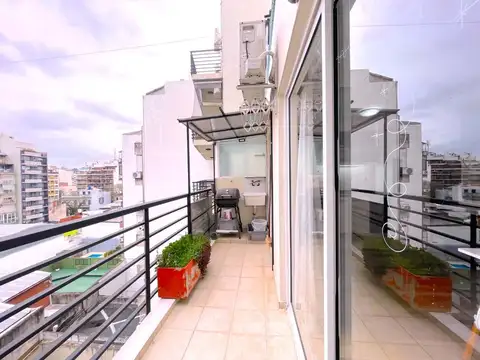 Departamento 2 ambientes con 2 baños