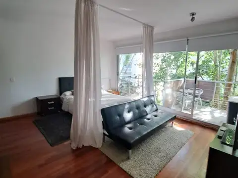ALQUILA HERMOSO MONOAMBIENTE AMOBLADO CON BALCON AL FRENTE, PILETA Y SUM EN BELGRANO -OPCION COCHERA