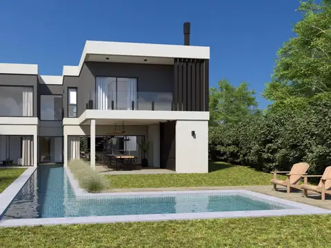 LOTE con proyecto de casa aprobado-  en Barrio Cerrado-Magallanes- Hudson.