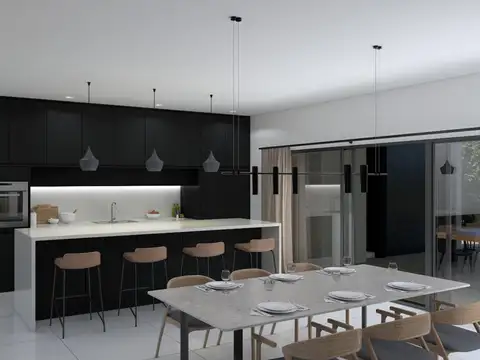 LOTE con proyecto de casa aprobado-  en Barrio Cerrado-Magallanes- Hudson.