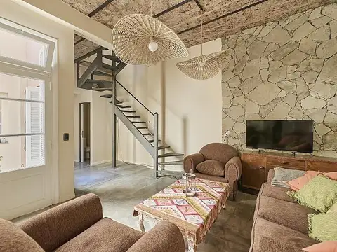 Depto Tipo Casa 2 ambientes con 2 baños
