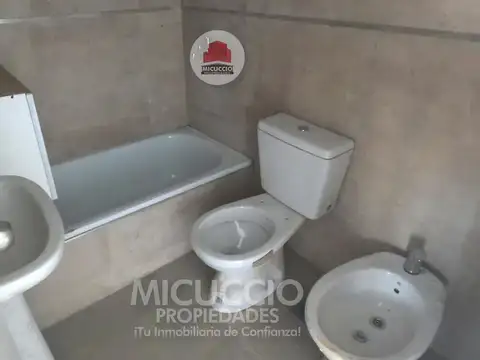 Departamento Monoambiente con 1 baño