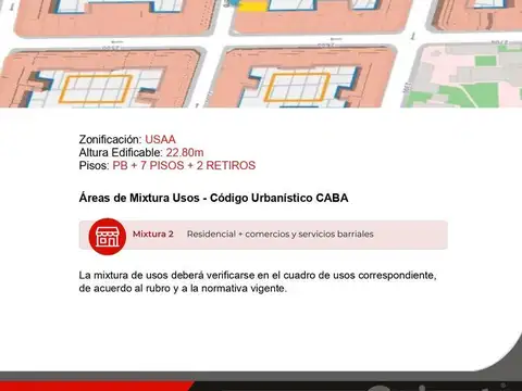 Terreno en Venta en Recoleta, USD 800.000
