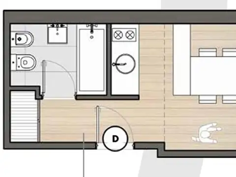 Venta Monoambiente a estrenar c/SUM