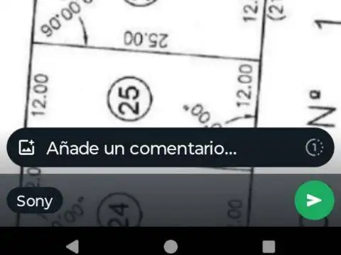 Terreno en Venta en Jesús Nazareno, USD 8.900
