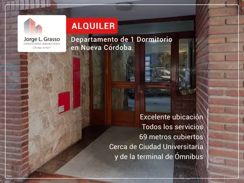 Departamento en alquiler en Nueva Córdoba