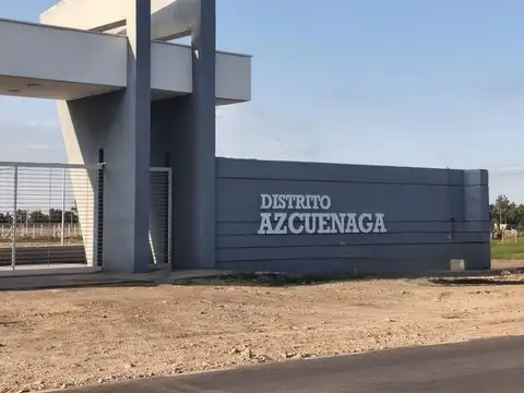 Venta lote en barrio distrito Azcuenaga 507 mts