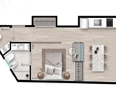 Departamento en Venta Apto profesional