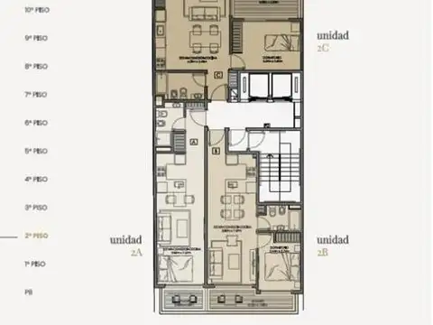 Departamento en Venta de 3 ambientes