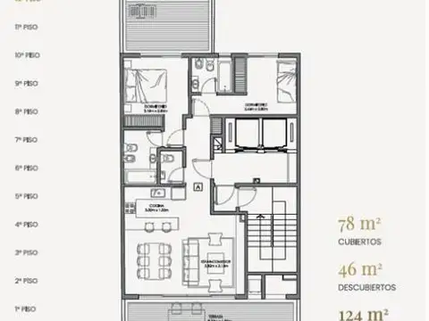 Departamento en Nuñez