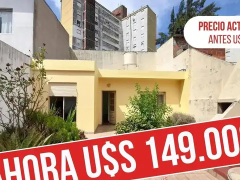 Venta 2 viviendas en block con Local, Patio y Terraza