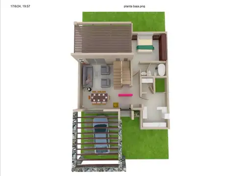 Casa 5 ambientes con 2 baños