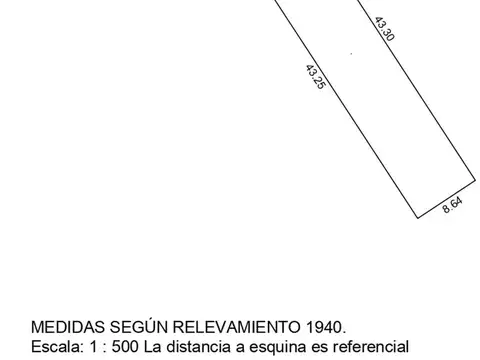 Terreno en Venta de 375,0 m2
