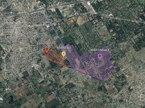 Terreno en Venta 216  mts Fondo
