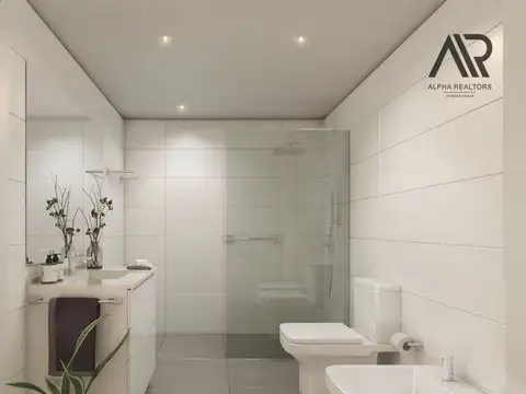 Departamento Monoambiente con 1 baño