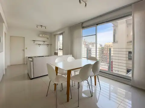 VENTA 2 AMBIENTES BARRIO NORTE LUMINOSO PISO 13