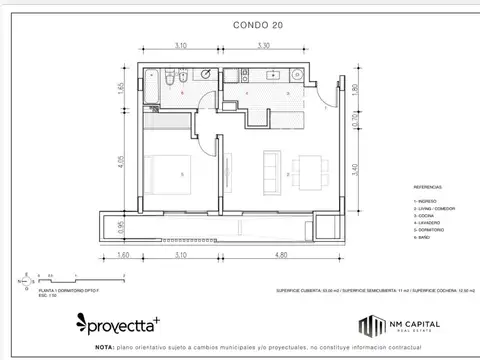 Departamento en Venta en Fisherton, USD 120.000