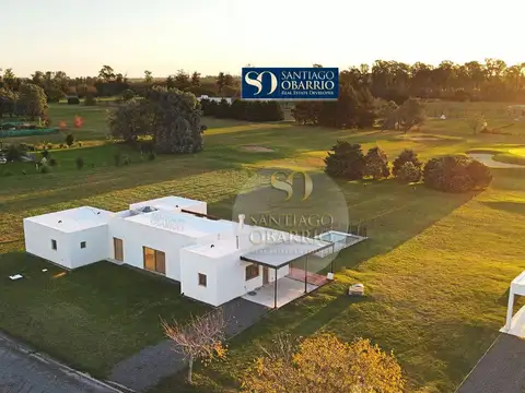 Casa en Venta de 195 m² sobre Lote de 2.270 m² a Estrenar con Vista al Golf en Everlinks, Luján