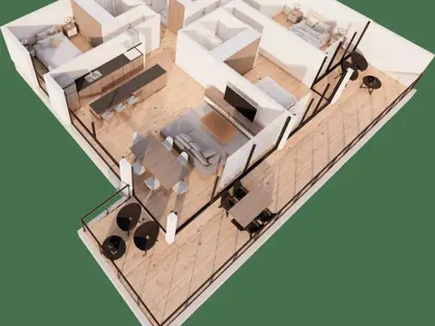 TAO PARQUE 3 AMB C/TERRAZA US 89.000 Y 30 CUOTAS