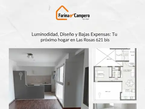 Oportunidad en Arroyito. Luminosidad, Diseño y Bajas Expensa