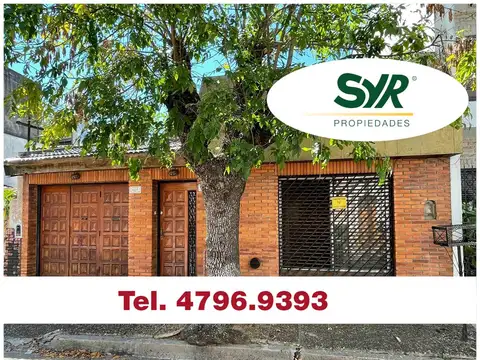 CASA 3 AMB EN UNA PLANTA C/JARDIN - UBICADO EN FLORIDA