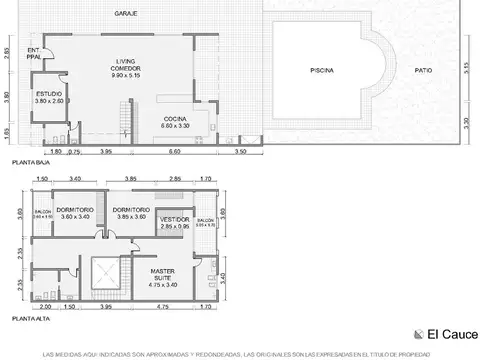 132 bis y 476, El Cauce 100