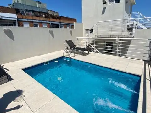 Monoambiente con balcón n alquiler temporal en Colegiales 2 pax Disponible